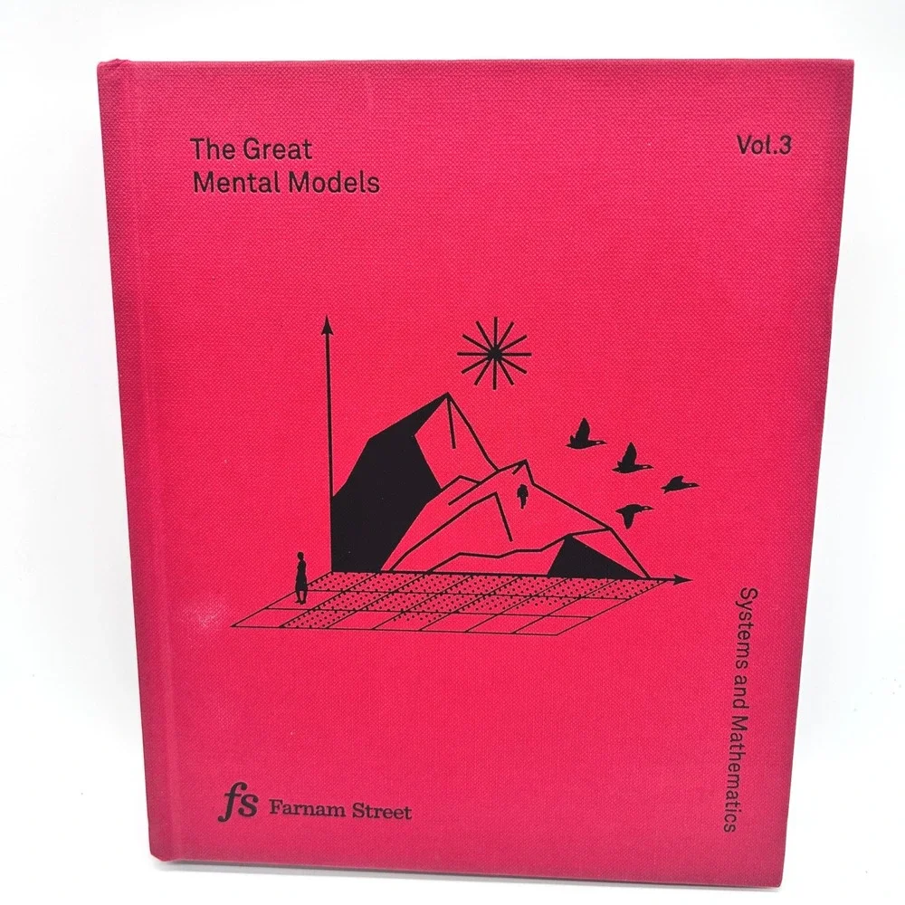 Farnam Street The Great Mental Models Vol 1 2 3 Hardcover Set Shane Parrish Red